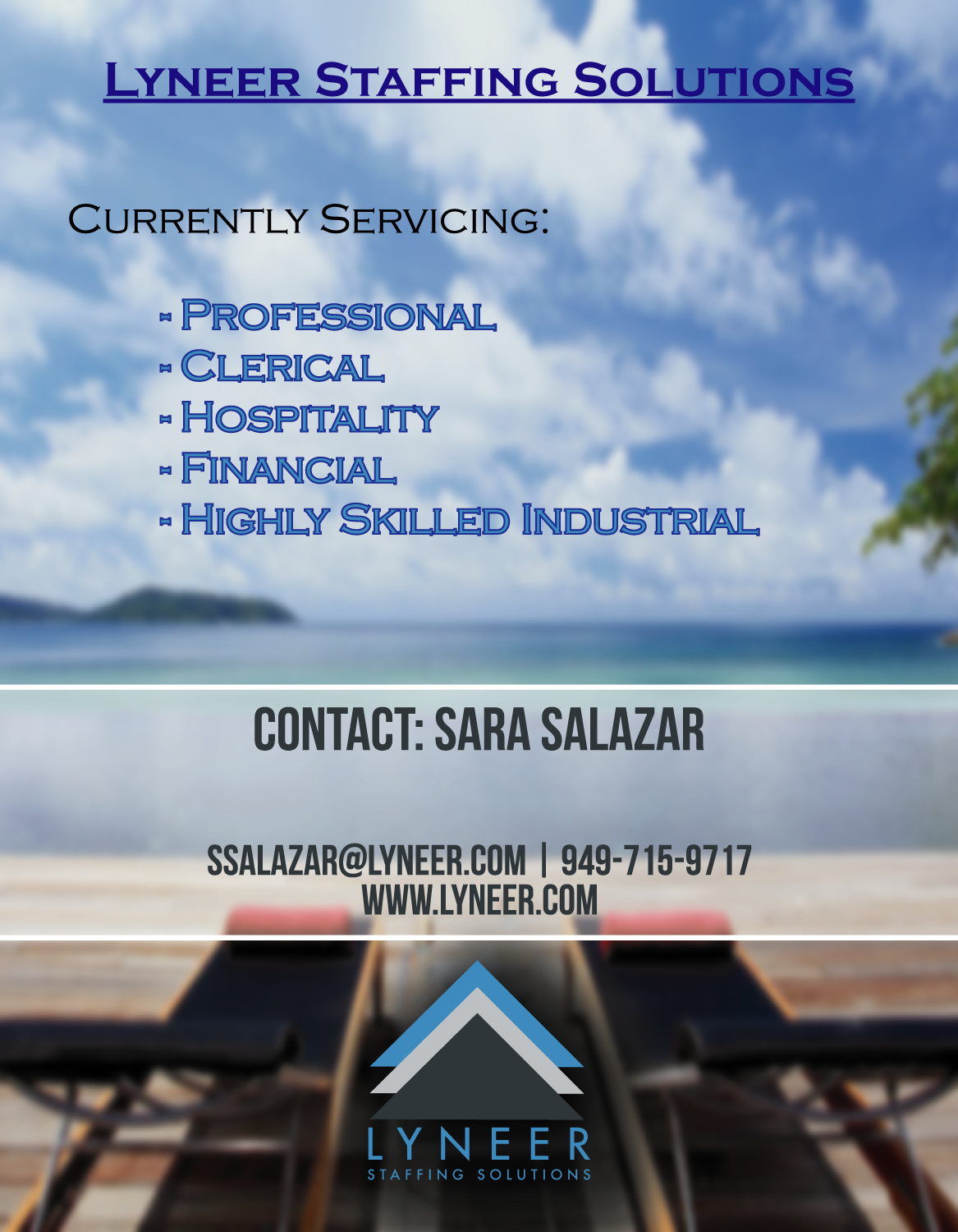 Diseño Publicitario por VM_Designz para Lyneer Staffing Solutions | Diseño #10822689
