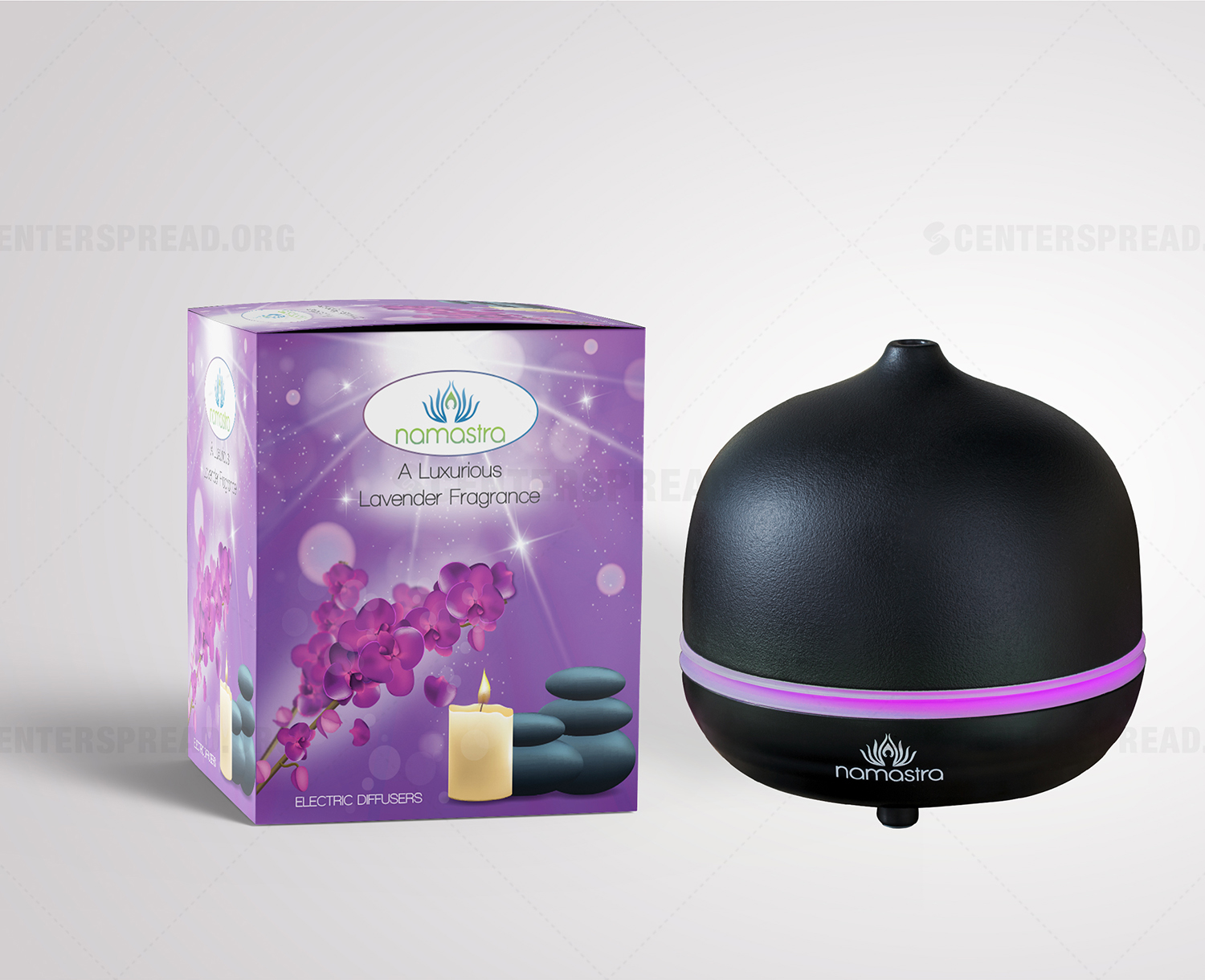 Verpackungs-Design von CENTERSPREAD für Namastra International Ltd. | Design #11018679