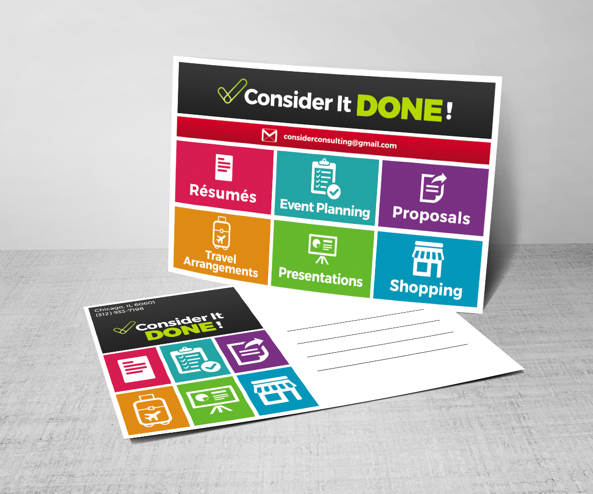 Postcard Design by Ana White for this project | Design #10826258