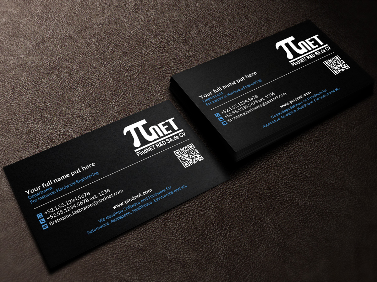 Visitenkarten-Design von Sandaruwan für PindNET R&D SA de CV | Design #10831415