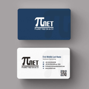 Business Card Design by INDIAN_Ashok for PindNET R&D SA de CV | Design: #10822266