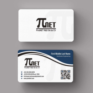 Business Card Design by INDIAN_Ashok for PindNET R&D SA de CV | Design: #10822277