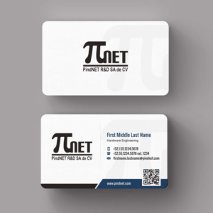 Business Card Design by INDIAN_Ashok for PindNET R&D SA de CV | Design: #10822287