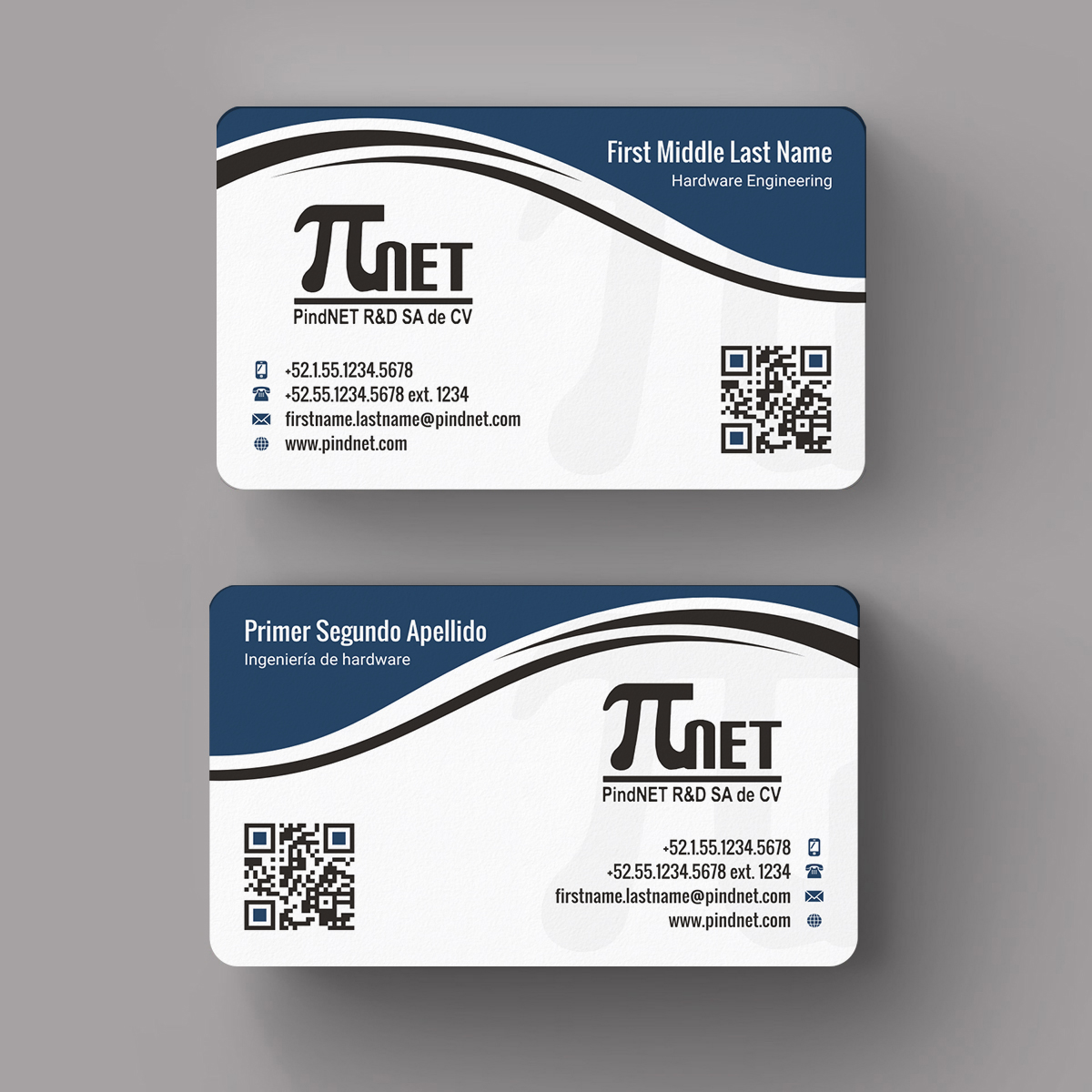 Diseño de Tarjeta de Presentación por INDIAN_Ashok para PindNET R&D SA de CV | Diseño #10822295