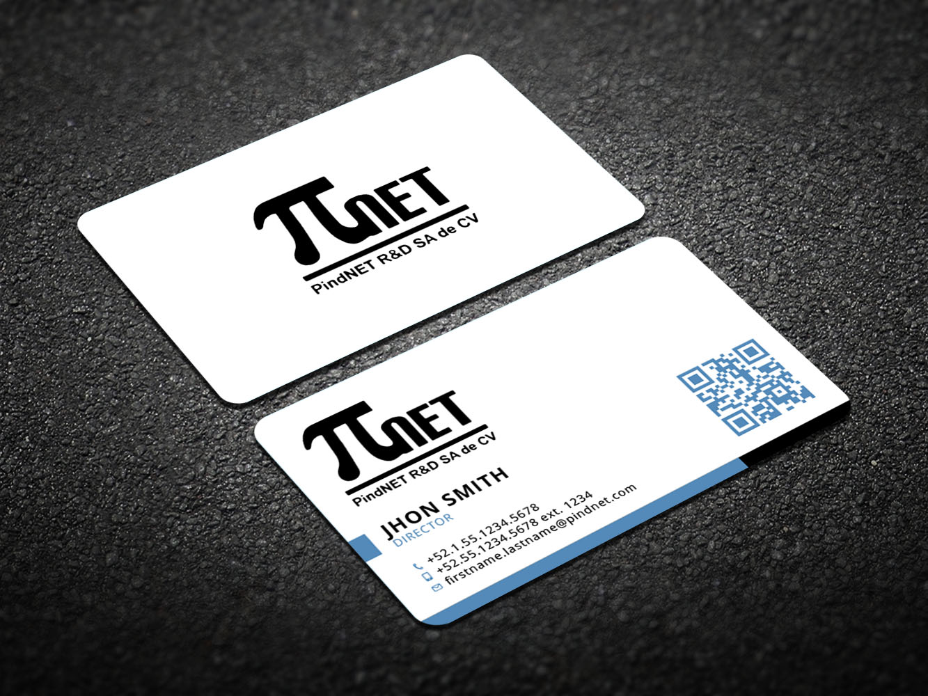 Business Card Design by Verified artistry (Design garden) for PindNET R&D SA de CV | Design #10830926