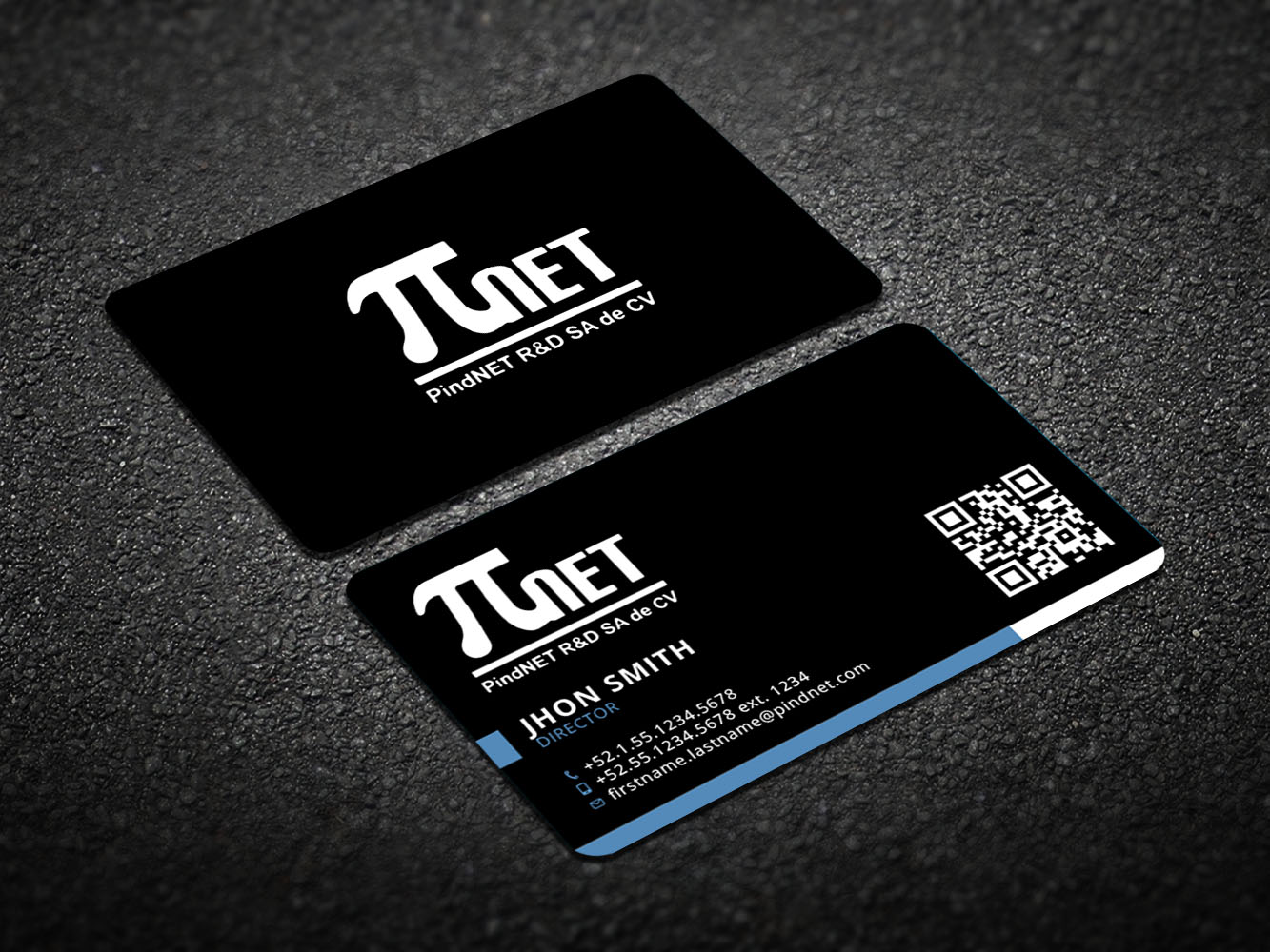 Business Card Design by Verified artistry (Design garden) for PindNET R&D SA de CV | Design #10830927