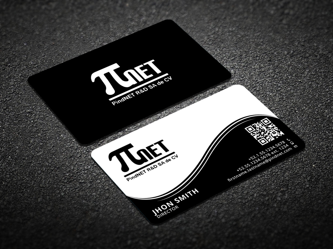 Business Card Design by Verified artistry (Design garden) for PindNET R&D SA de CV | Design #10830928