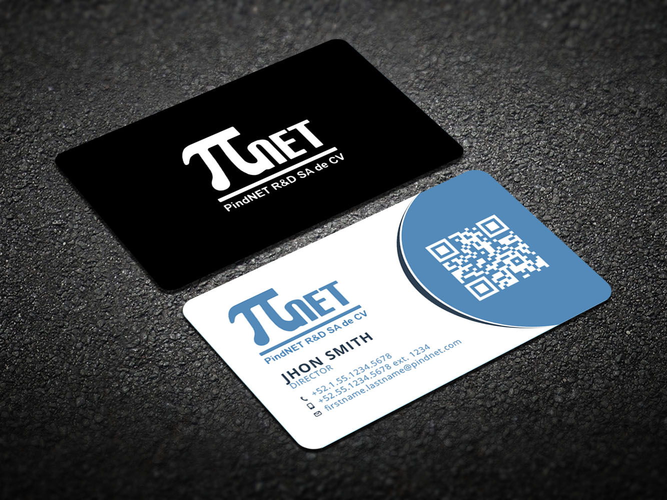 Business Card Design by Verified artistry (Design garden) for PindNET R&D SA de CV | Design #10830933
