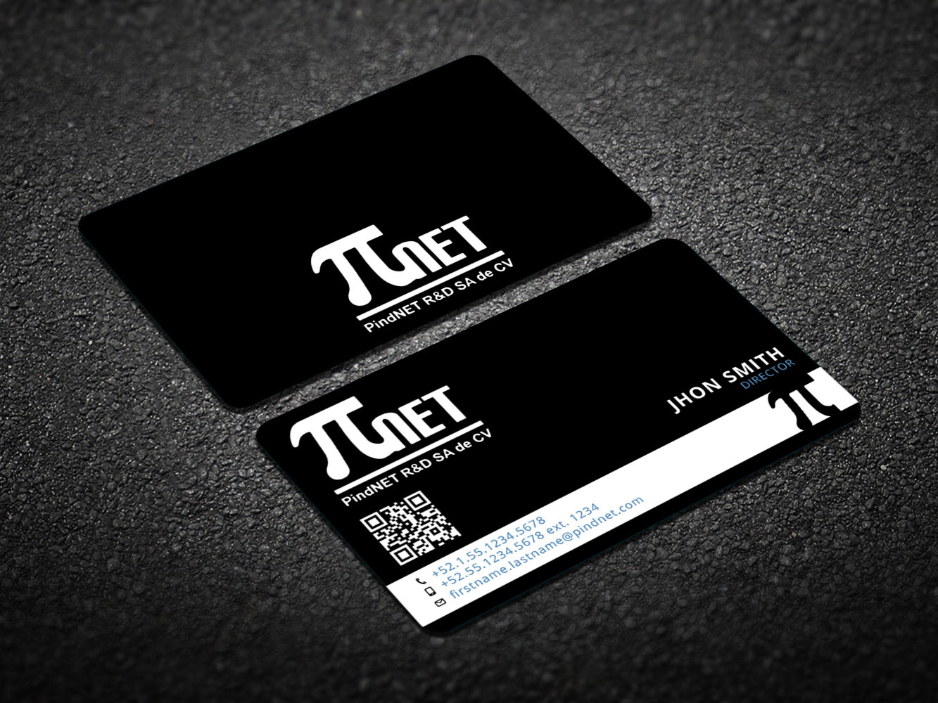 Business Card Design by Verified artistry (Design garden) for PindNET R&D SA de CV | Design #10830941