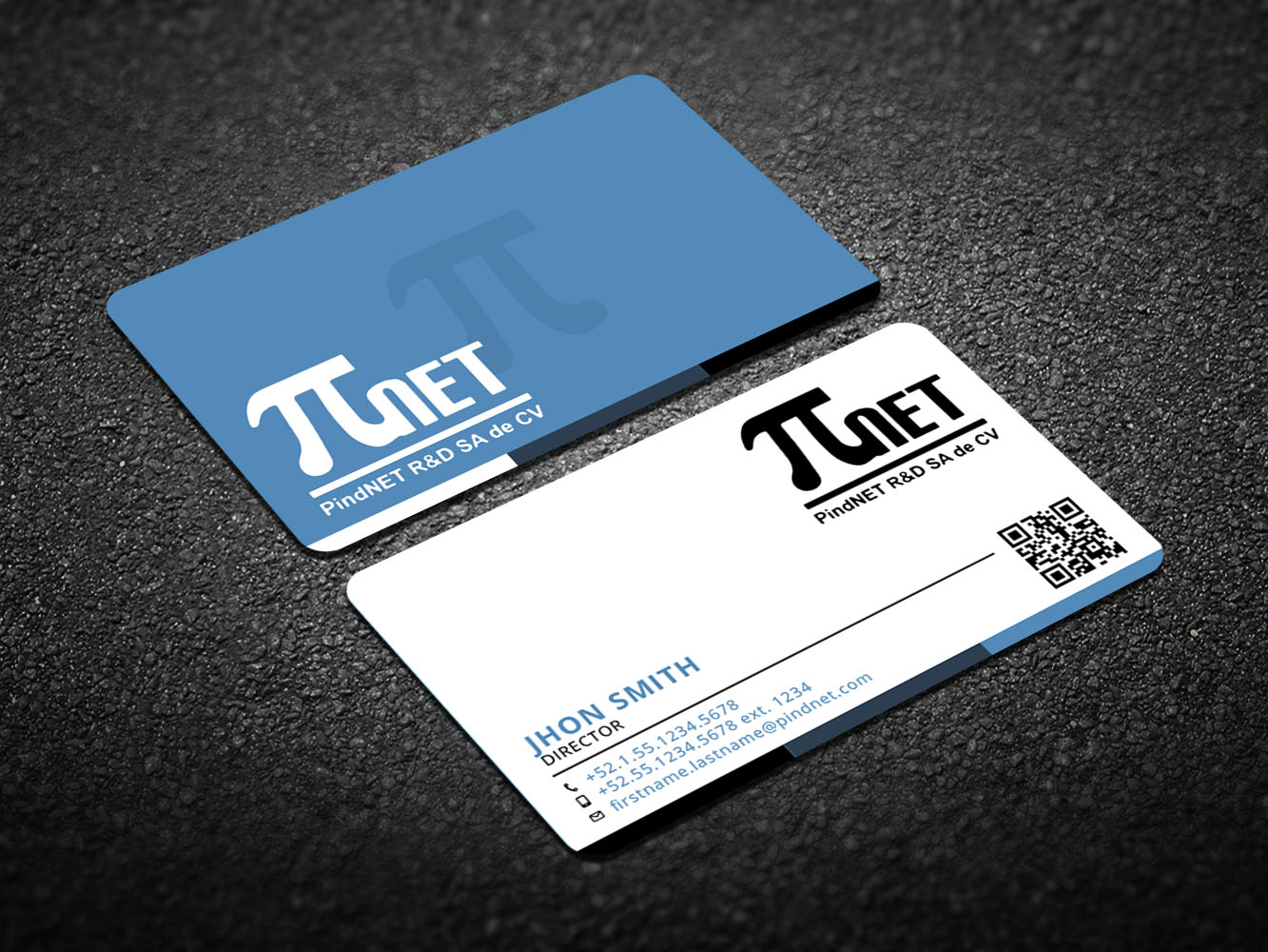 Business Card Design by Verified artistry (Design garden) for PindNET R&D SA de CV | Design #10830944
