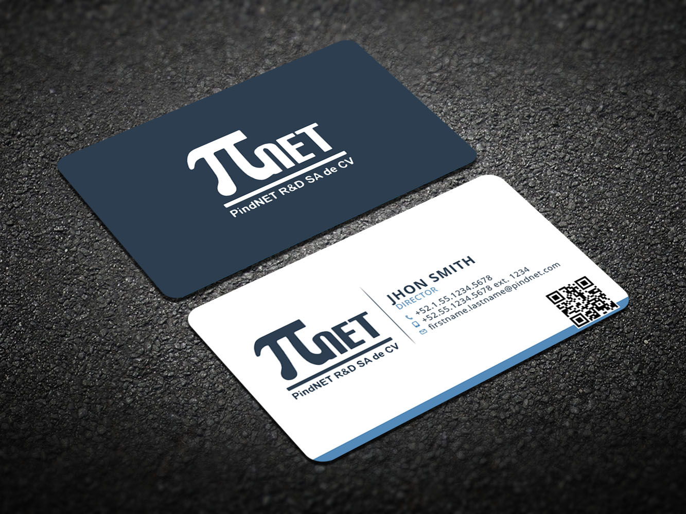 Business Card Design by Verified artistry (Design garden) for PindNET R&D SA de CV | Design #10830946