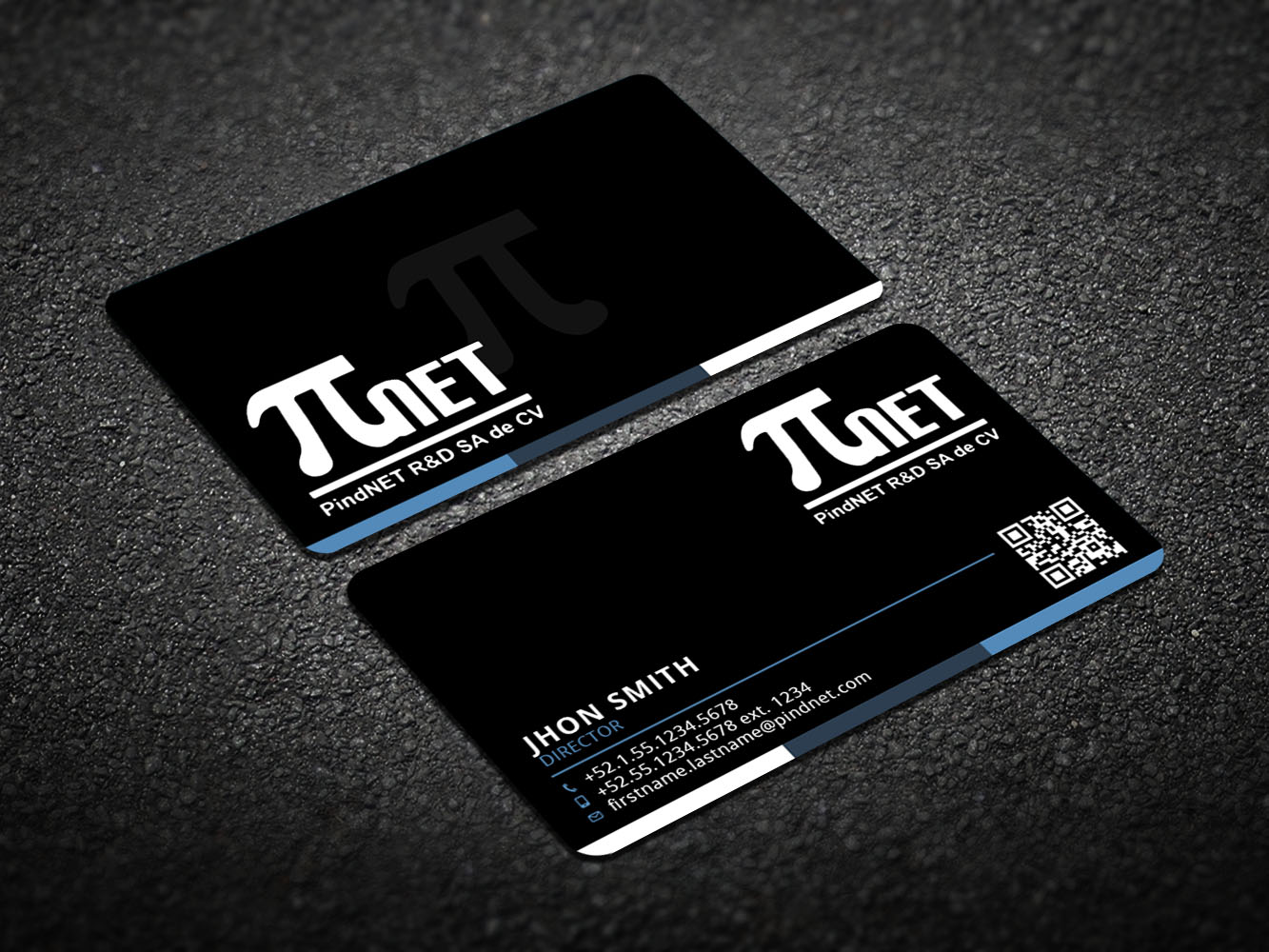 Business Card Design by Verified artistry (Design garden) for PindNET R&D SA de CV | Design #10830947
