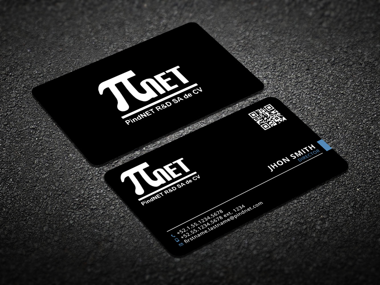 Business Card Design by Verified artistry (Design garden) for PindNET R&D SA de CV | Design #10830951