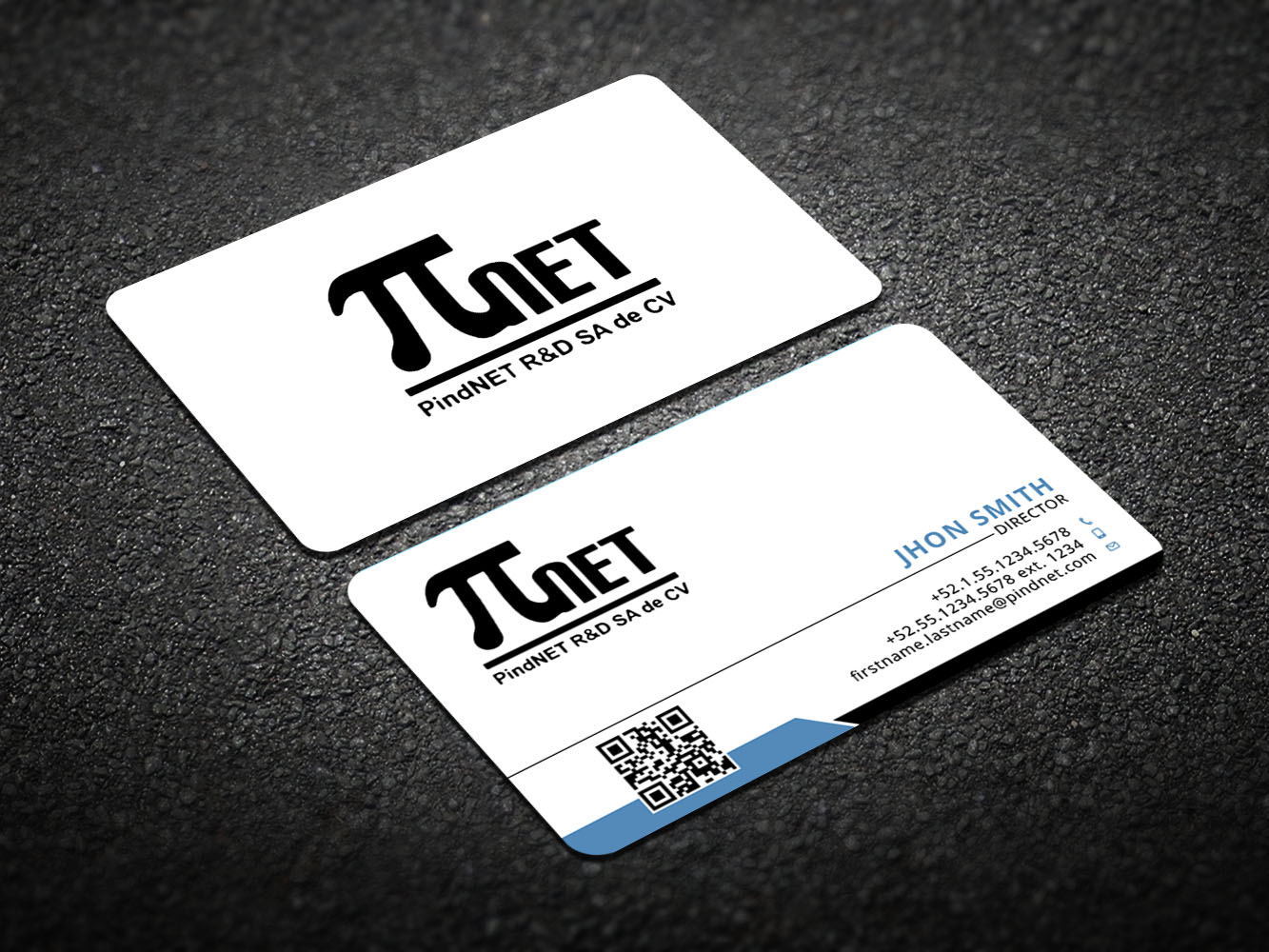 Business Card Design by Verified artistry (Design garden) for PindNET R&D SA de CV | Design #10830954