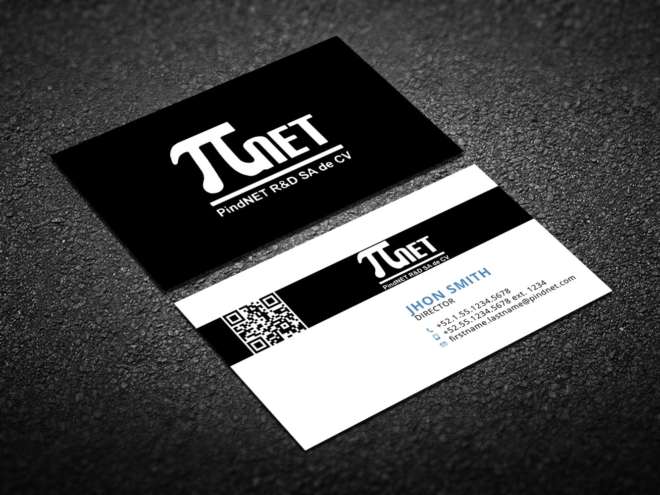 Business Card Design by Verified artistry (Design garden) for PindNET R&D SA de CV | Design #10830957