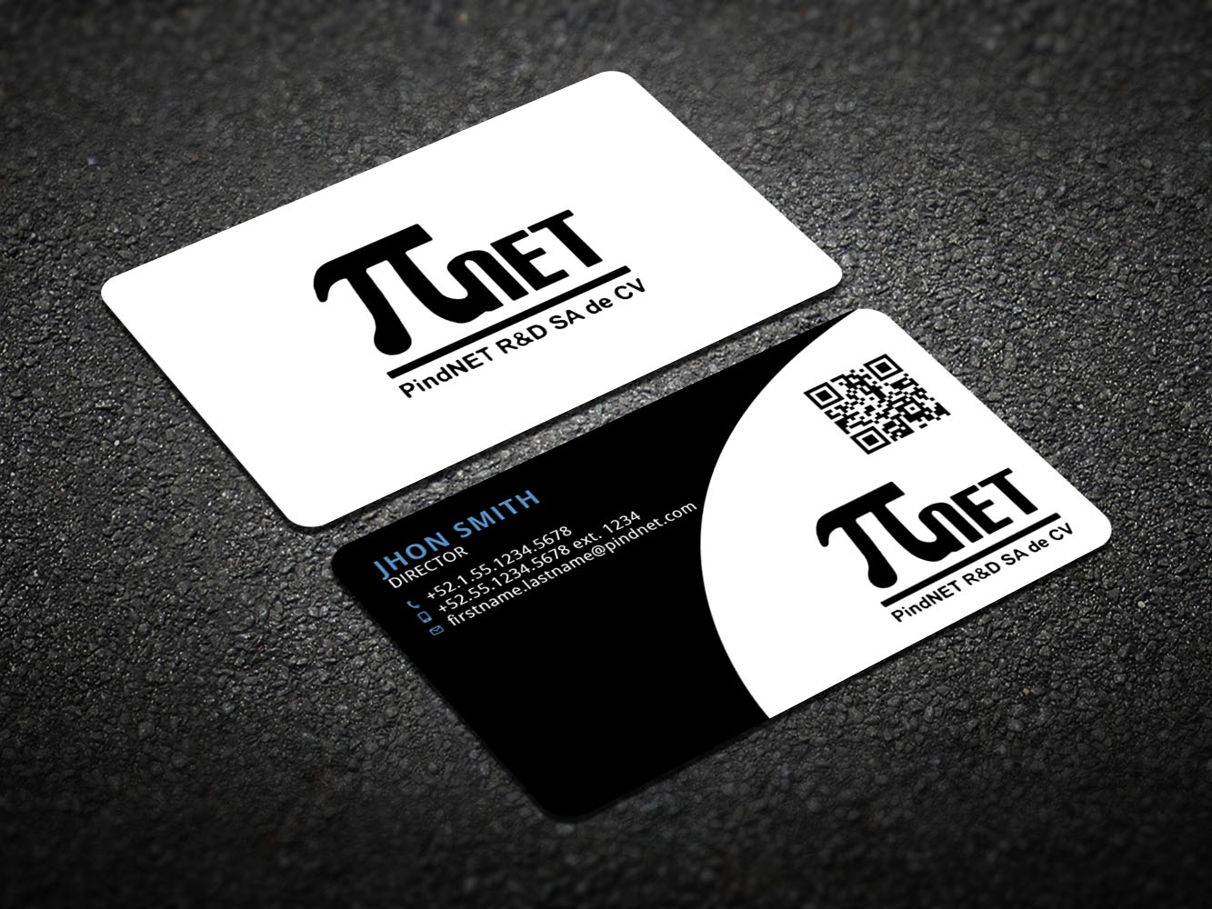Business Card Design by Verified artistry (Design garden) for PindNET R&D SA de CV | Design #10830961