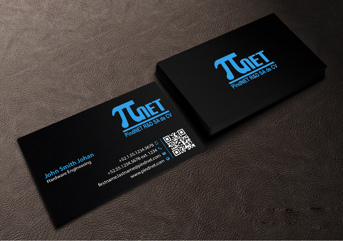Business Card Design by Creations Box 2015 for PindNET R&D SA de CV | Design #10833040