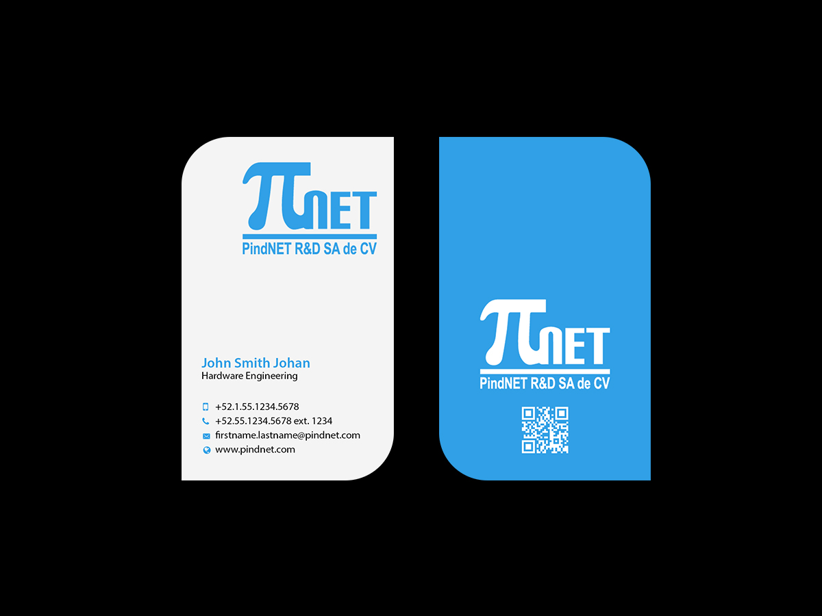 Business Card Design by Creations Box 2015 for PindNET R&D SA de CV | Design #10833060