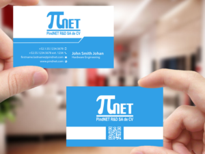 Business Card Design by Creations Box 2015 for PindNET R&D SA de CV | Design: #10833063