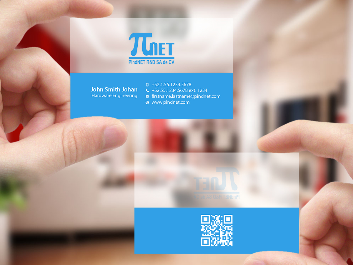 Business Card Design by Creations Box 2015 for PindNET R&D SA de CV | Design #10833071