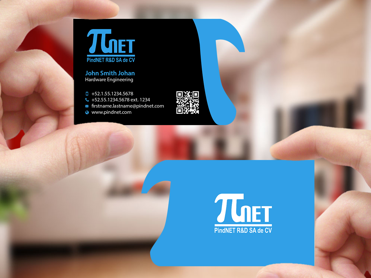Business Card Design by Creations Box 2015 for PindNET R&D SA de CV | Design #10833073