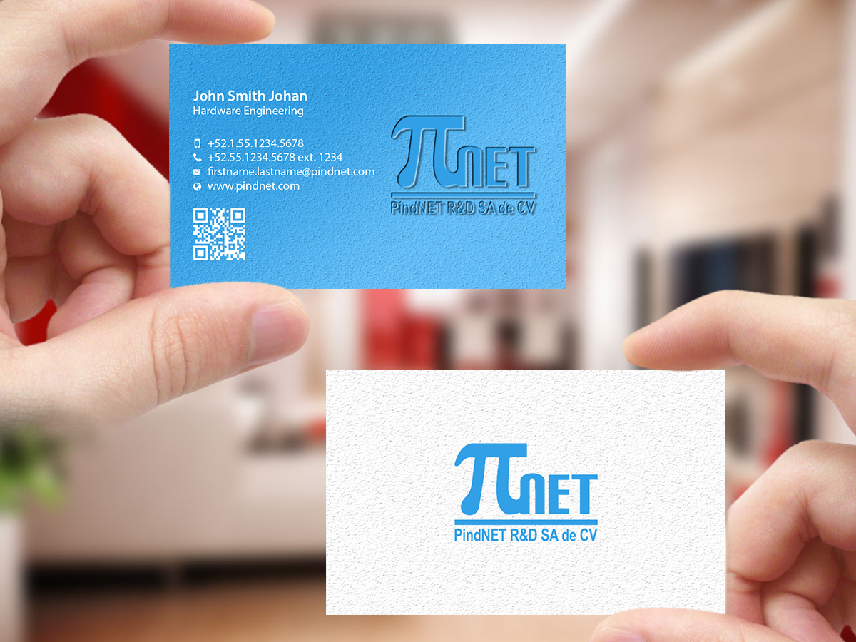 Business Card Design by Creations Box 2015 for PindNET R&D SA de CV | Design #10833074