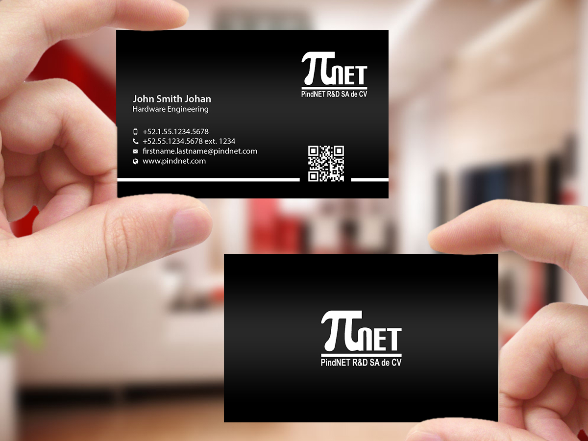 Business Card Design by Creations Box 2015 for PindNET R&D SA de CV | Design #10833075