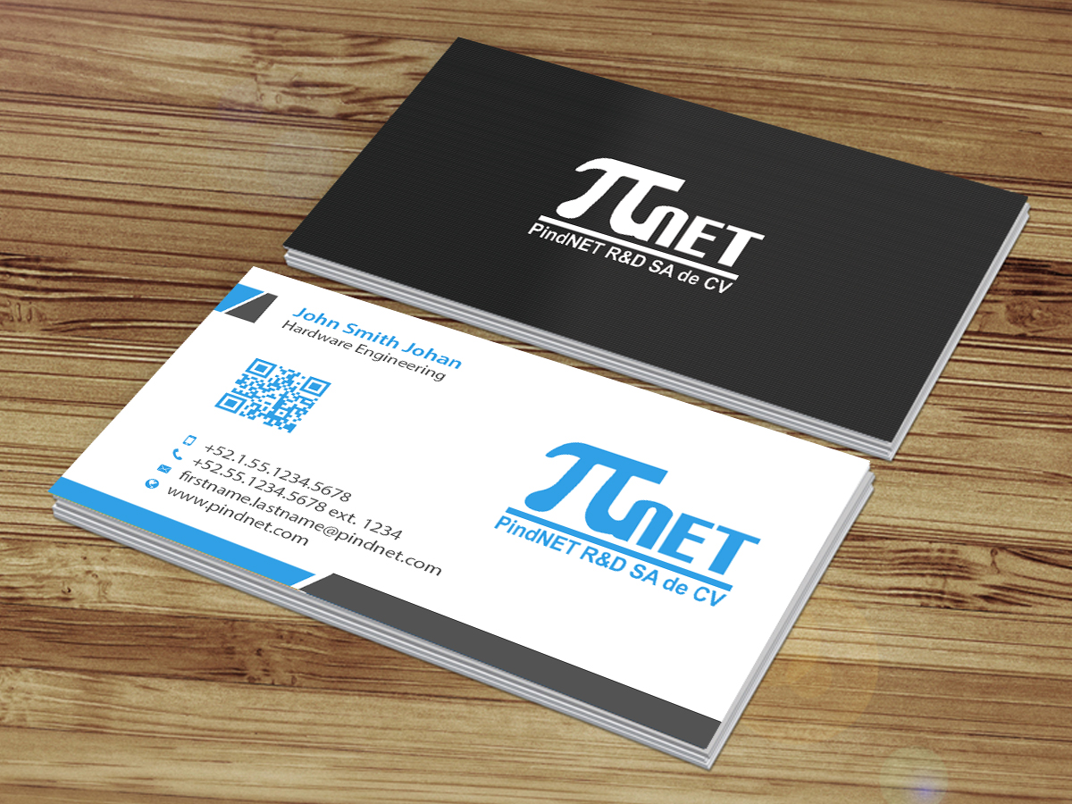 Business Card Design by Creations Box 2015 for PindNET R&D SA de CV | Design #10833076