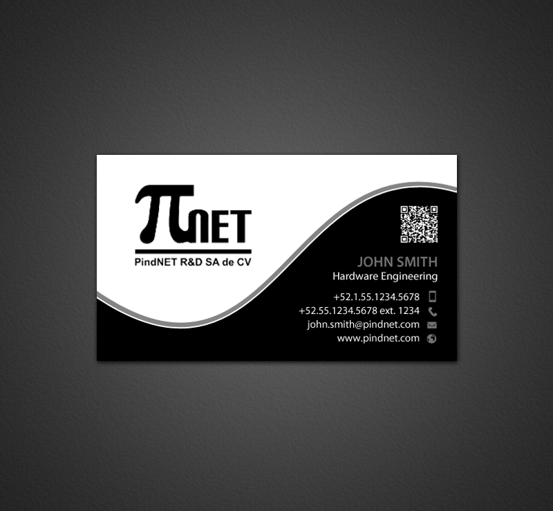 Business Card Design by chandrayaan.creative for PindNET R&D SA de CV | Design #10824114