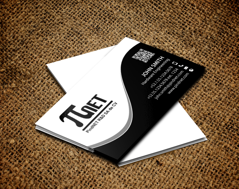 Visitenkarten-Design von chandrayaan.creative für PindNET R&D SA de CV | Design #10824127