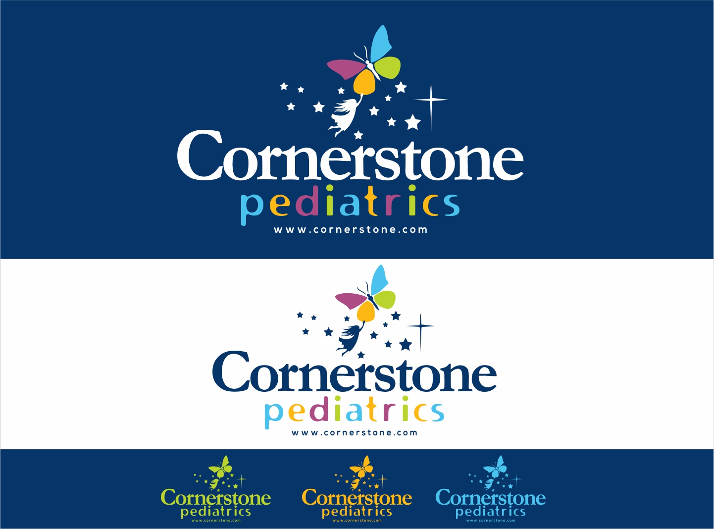 Logo Design by nikkiblue for Cornerstone Pediatrics  | Design #14414864