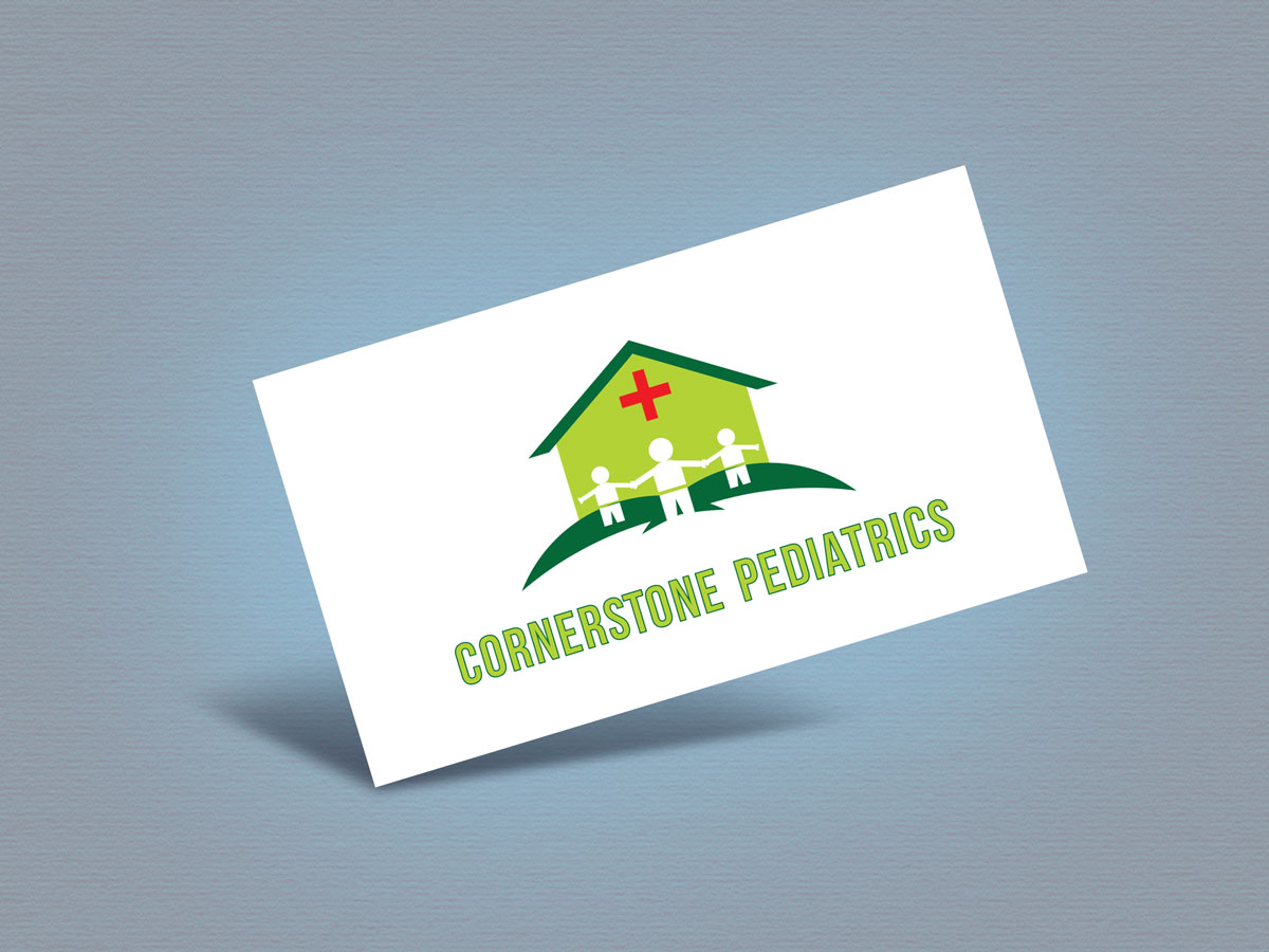 Logo Design by Wonderful design for Cornerstone Pediatrics  | Design #14363950