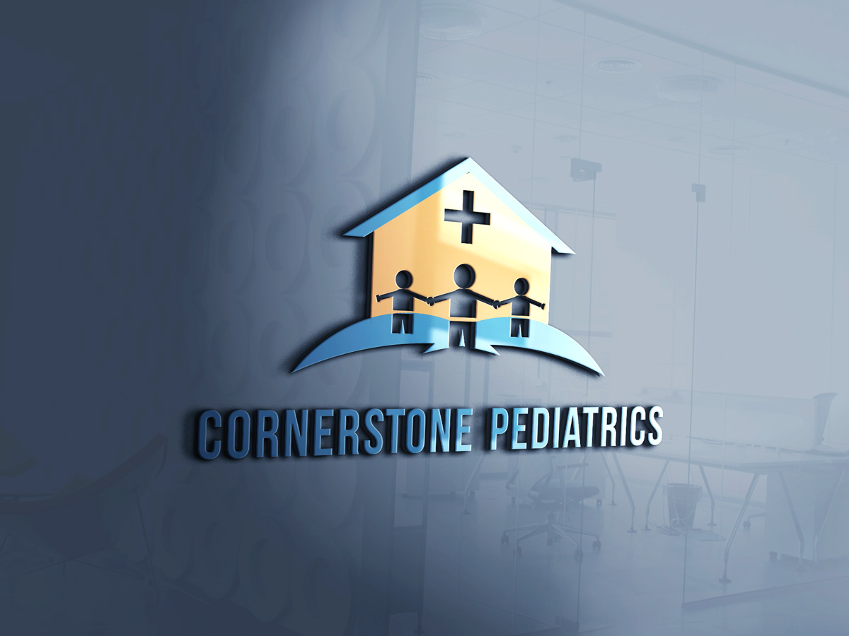 Logo Design by Wonderful design for Cornerstone Pediatrics  | Design #14364333