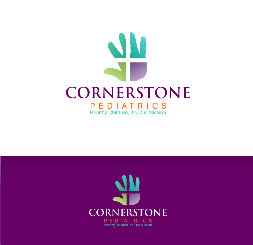 Logo Design by *mary for Cornerstone Pediatrics  | Design #14411063