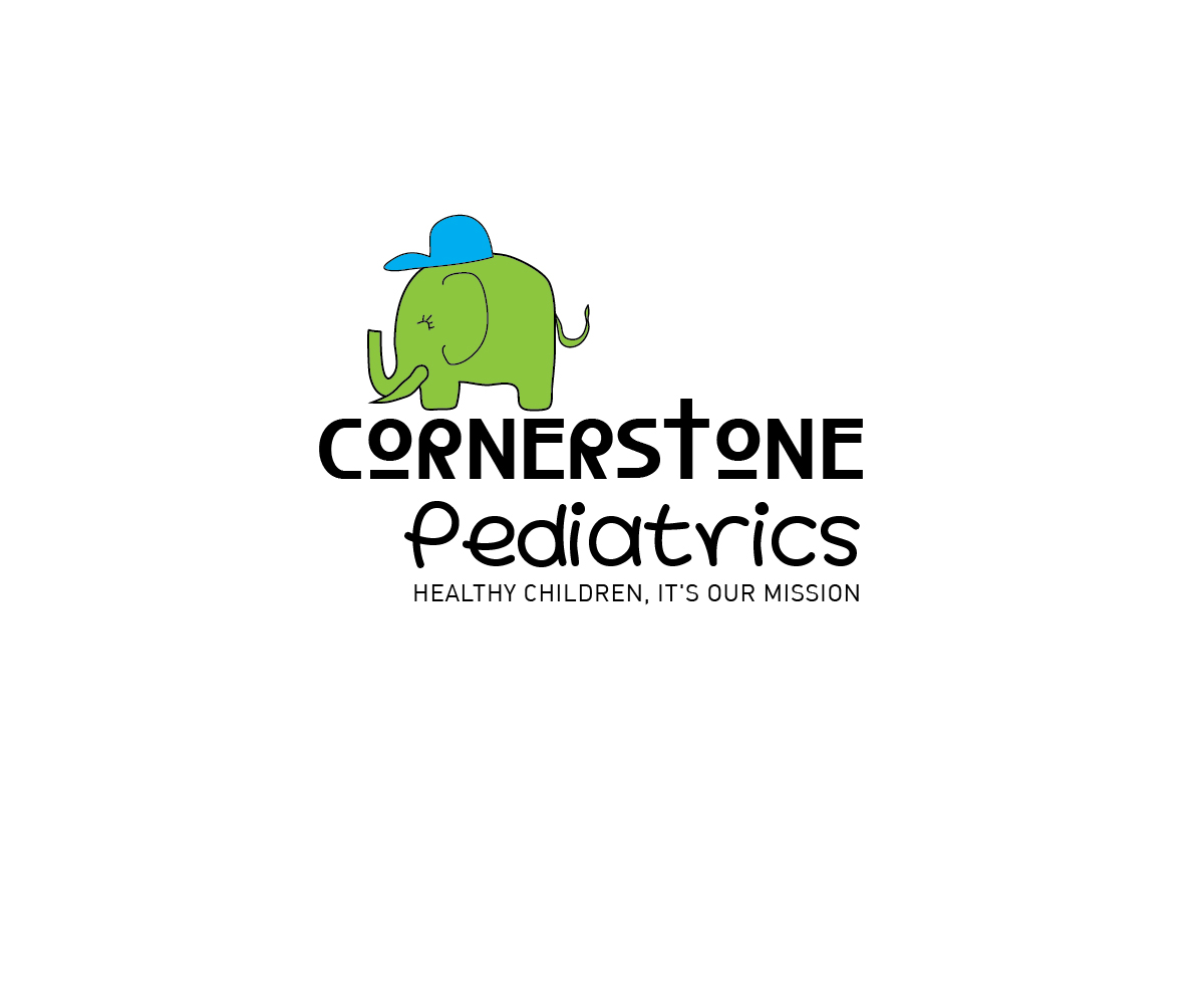 Logo Design by 2greenappleDsign for Cornerstone Pediatrics  | Design #14402121