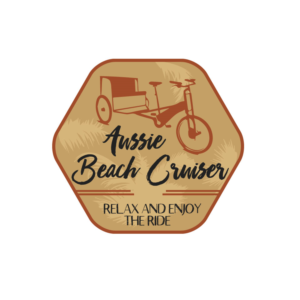 Aussie Beach Cruiser. Relax and enjoy the ride | Logo Design by designstarla