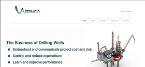 Web-Design von NessDesign für Well Data Technologies | Design #2301750