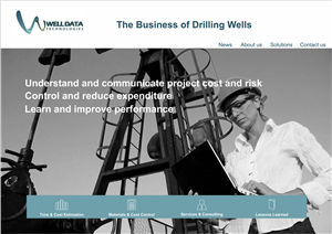 Web Design par IMAGE SOLUTION pour Well Data Technologies | Design : #2269563