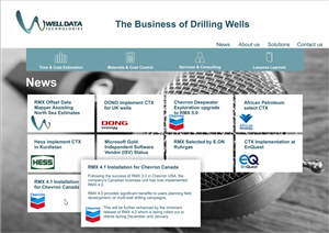 Web Design par IMAGE SOLUTION pour Well Data Technologies | Design : #2269568