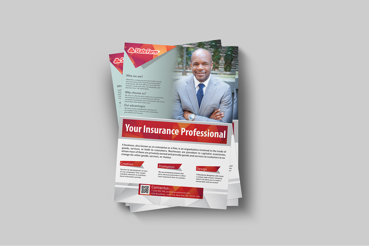 Flyer Design by EdgeDesignsYe for State Farm | Design #10976047
