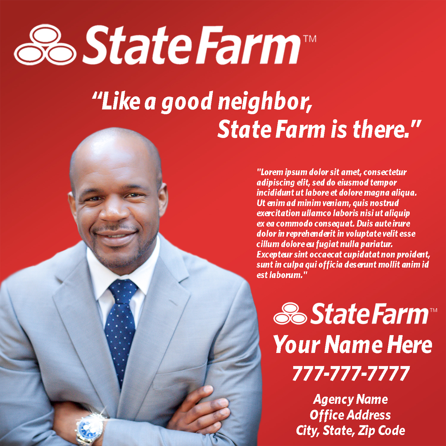 Design de Flyer par Miles Newby pour State Farm | Design #10832965