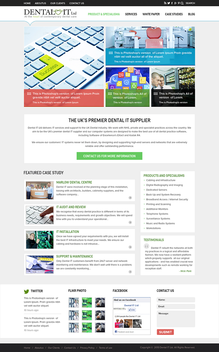 Wordpress Design by Mayank Patel for this project | Design #2276289