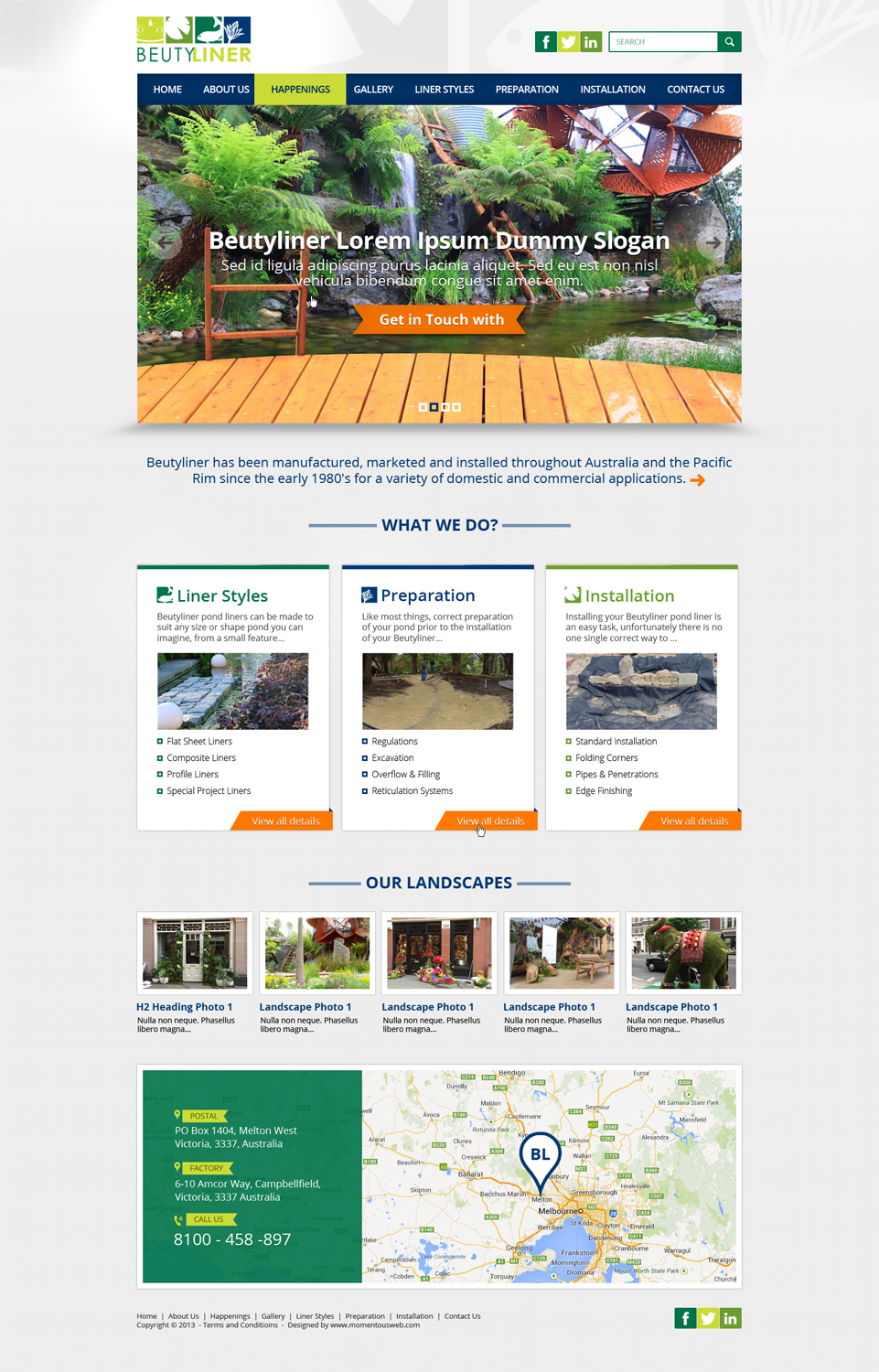 Web Design by AVROM for this project | Design: #2287338