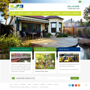 Web Design by pb for this project | Design: #2266998