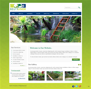 Web Design by pb for this project | Design: #2274492