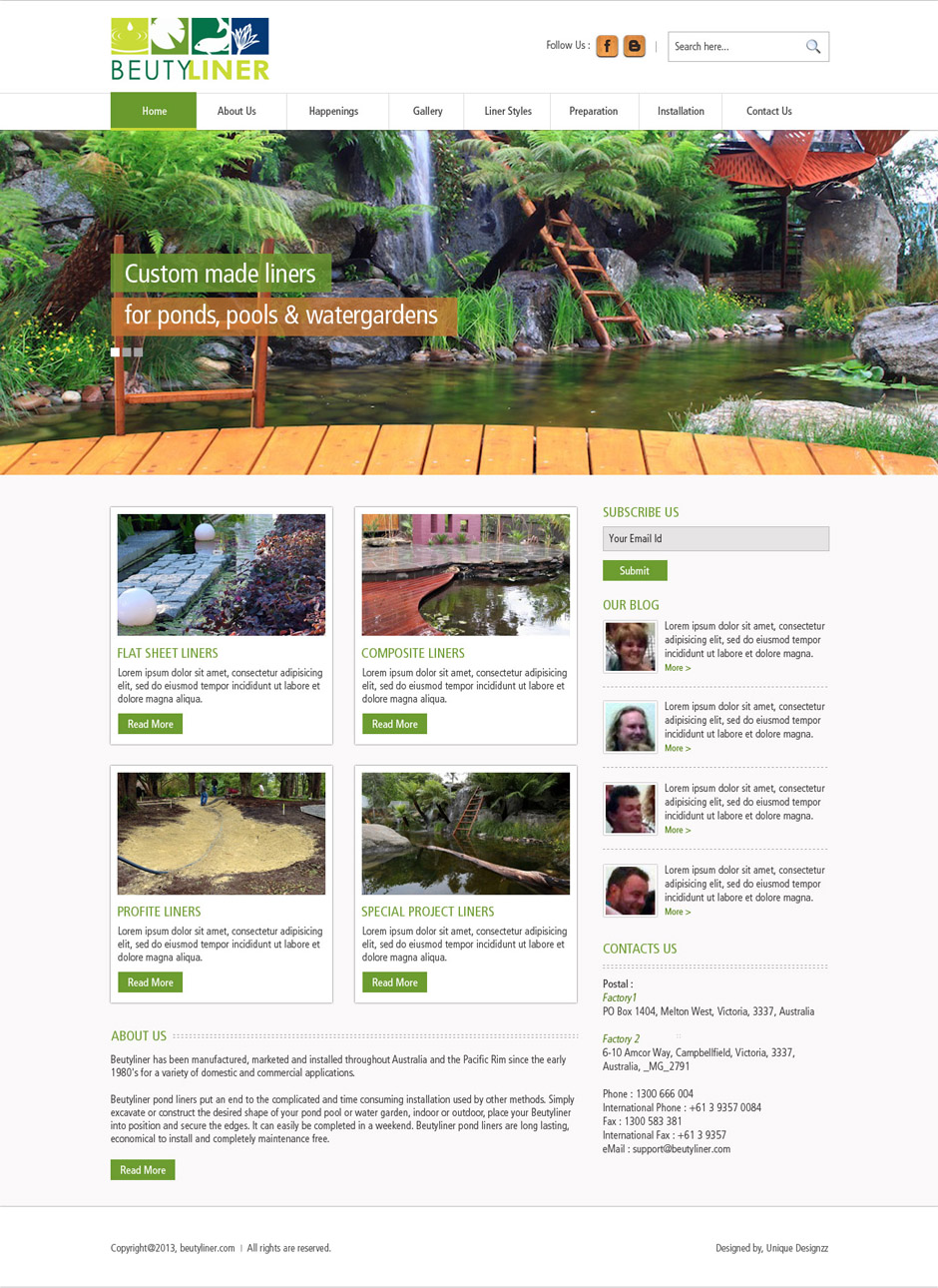 Diseño Web por UniqueDesignz para este proyecto | Diseño #2267887