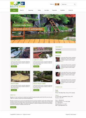 Diseño Web por UniqueDesignz para este proyecto | Diseño: #2267894