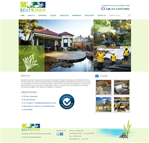 Web Design by Born to Die  for this project | Design #2276387