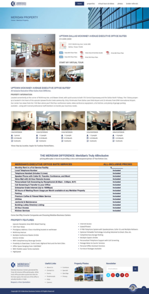 Meridian needs a modernized design | Web-Design von syrwebdevelopment