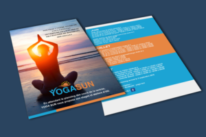 Flyer Design by Ramaling Belkote for Yoga sun | Design: #10824502